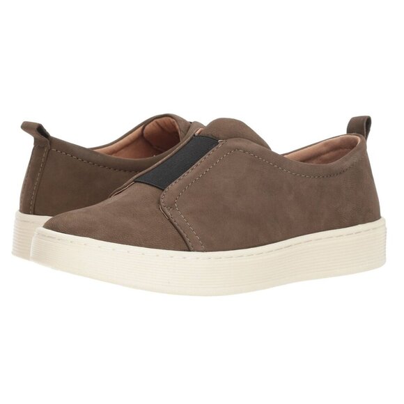Sofft Shoes - Sofft Womens Safia Leather Slip On in Olive